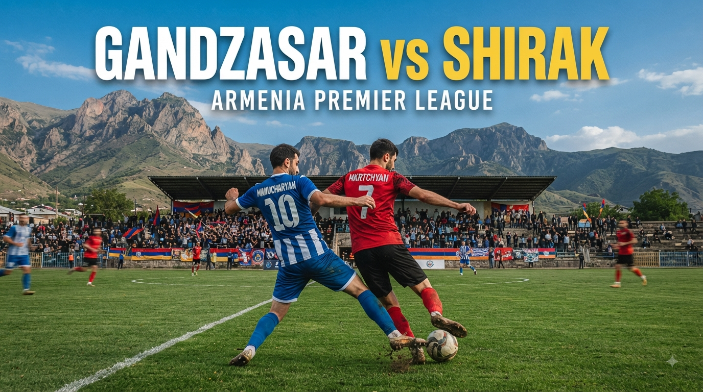 Gandzasar vs Shirak 23.00 WIB Malam Ini—Score808 Mengulas Duel Armenia Premier League serta Informasi Streaming Pertandingan untuk Pecinta Sepak Bola