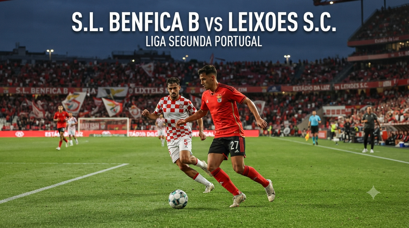 S.L. Benfica B vs Leixoes S.C. Menjadi Pertandingan Streaming Portugal Pilihan Melalui Score808 Pukul 00.00 WIB
