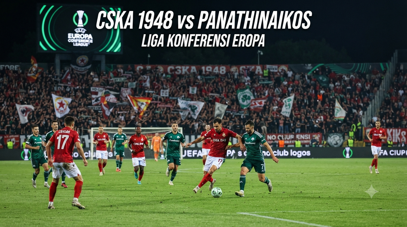 Streaming Score808 CSKA 1948 vs Panathinaikos Menampilkan Duel Kompetisi UEFA Yang Dinantikan